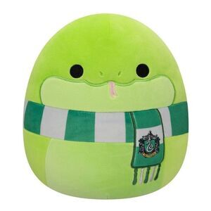 NWT Squishmallows Harry Potter Slytherin Snake Plush Toy 10x10"